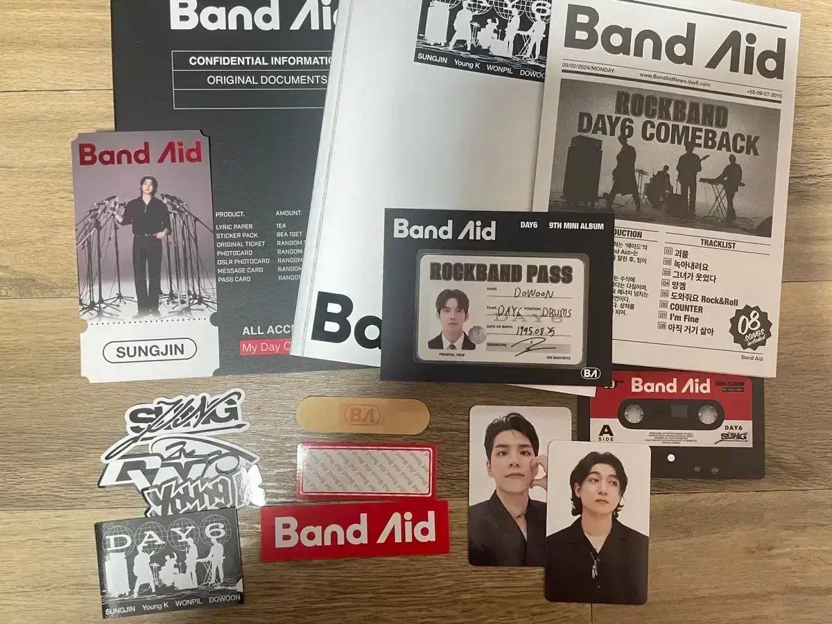 데이식스 band aid 앨범